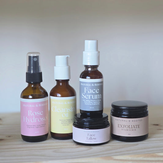 Whole Skincare Bundle (with rose hydrosol)